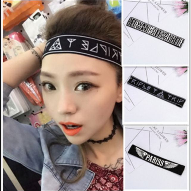 (Mùa hè) Headband bts Băng đô GD Băng đô thần tượng băng đô bts băng đô tfboyskhohangkpop quà tặng xinh xắn