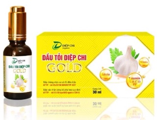 dầu tỏi Diệp Chị Gold mới