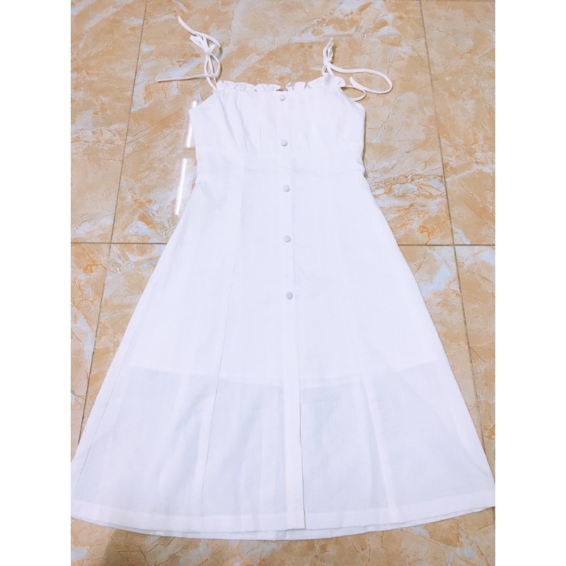 Váy trắng thiết kế DiCoco Dress đi biển,đi du lịch,dạo phố [LIAMSTORE] | BigBuy360 - bigbuy360.vn