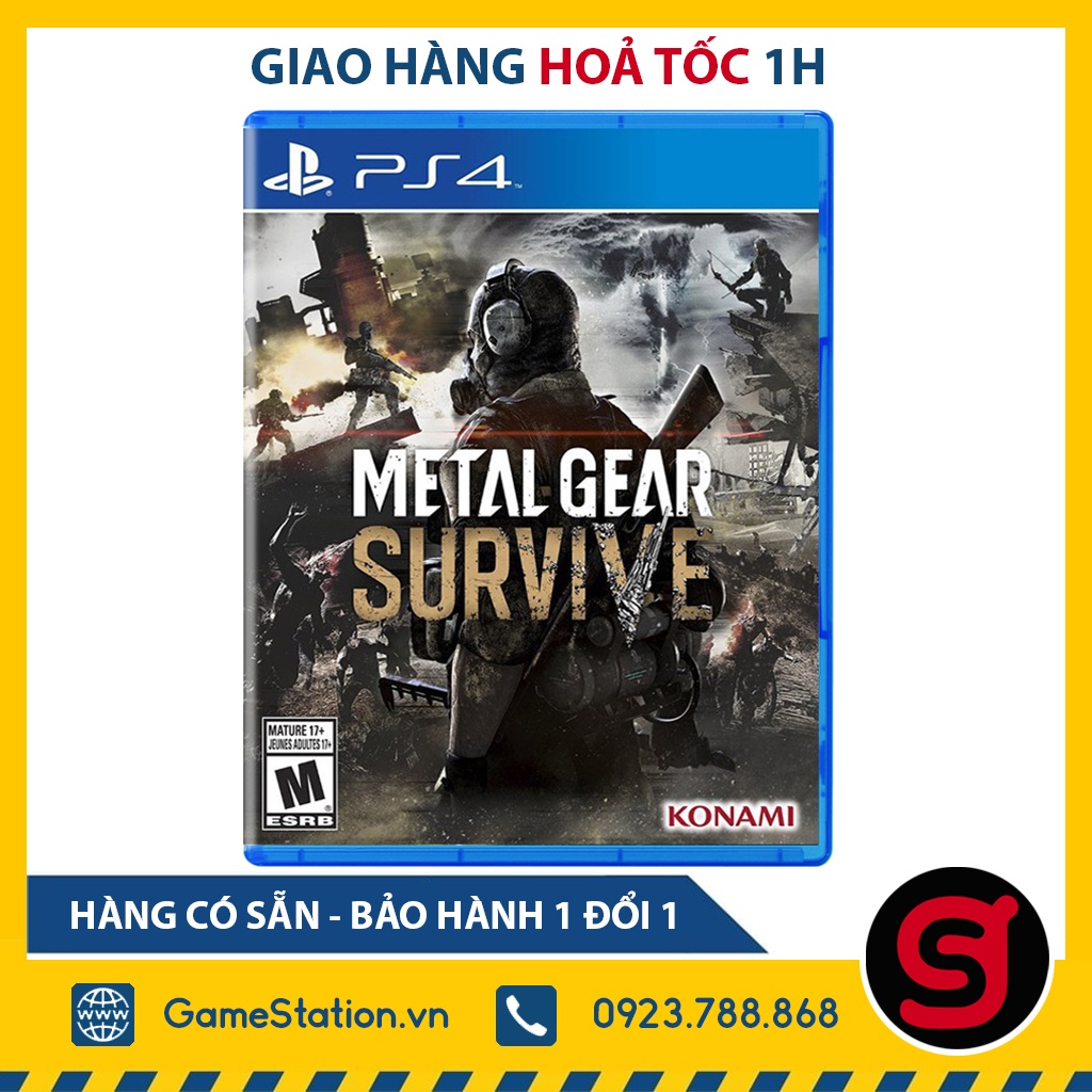 Đĩa Game PS4: Metal Gear Survive