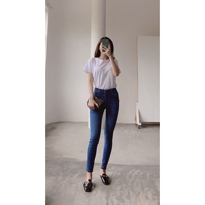Quần jeans skinny mài