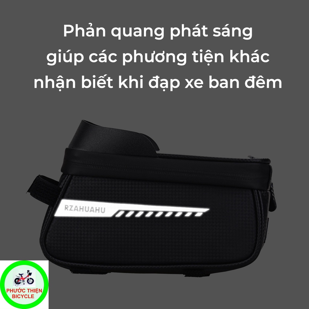 [PT Bike] Túi Đeo Xe Đạp,Chống Nước,Phản Quang, Đựng Đồ Mini, Màn Hình Cảm Ứng Lớn Dùng Được Cho Nhiều Loại Điện Thoại.