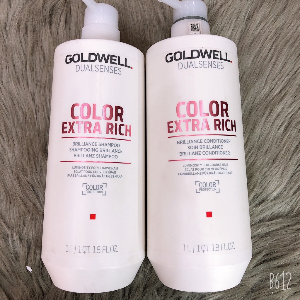 Bộ dầu gội xả dành cho tóc nhuộm màu COLOR EXTRA RICH GOLDWELL