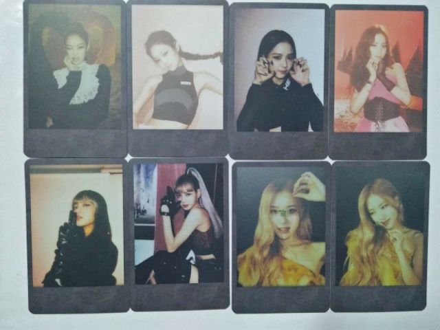 Bộ polaroid UNOFFICIAL album Kill This Love của Blackpink