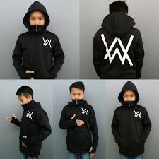 Áo Khoác Hoodie In Hình Ninja Alan Walker Cho Bé