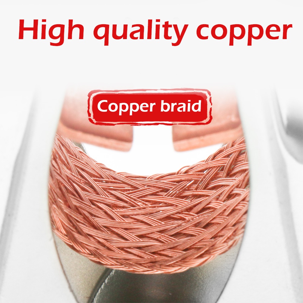 Kẹp hàn mặt đất ZIQQUCU mạ điện kiểu chữ A 300A/ 500A chuyên dụng