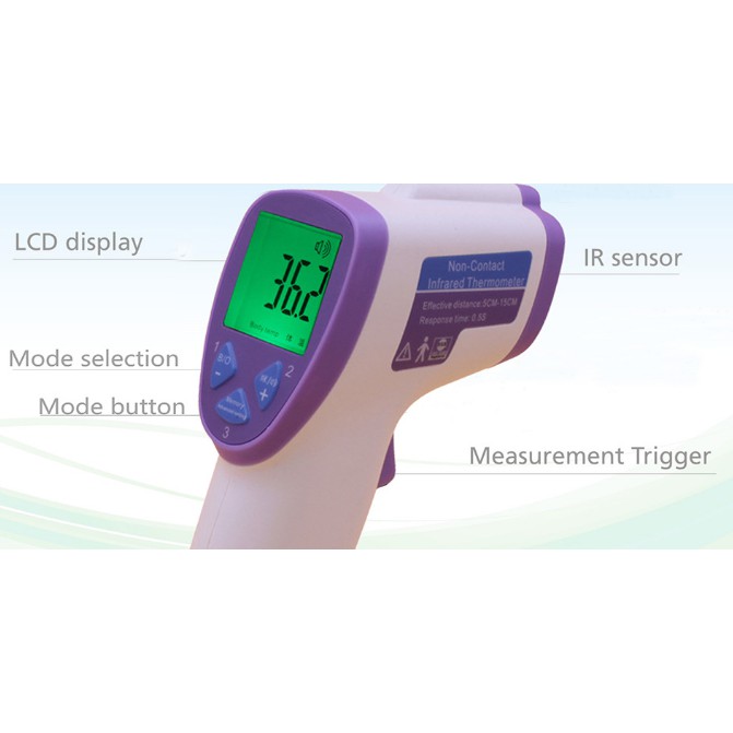 Nhiệt kế hồng ngoại đo nhiệt cầm tay