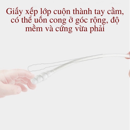 Tăm Bông Misuta Cho Bé Sơ Sinh Bông Tự Nhiên Hộp 400 Que Baby Dreams