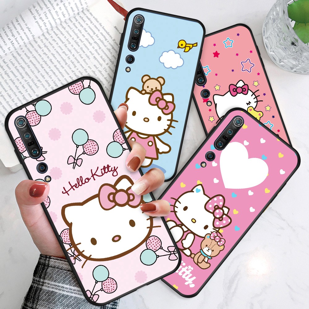 Xiaomi Mi Mix3 Max2 Max3 Mix 2 2S Max 3 Mix2 Mix2S xioami For Soft Case Silicone Casing TPU Cute Cartoon Hello Kitty KT Cat Sugar Girl Lovely Phone Full Cover simple Macaron matte