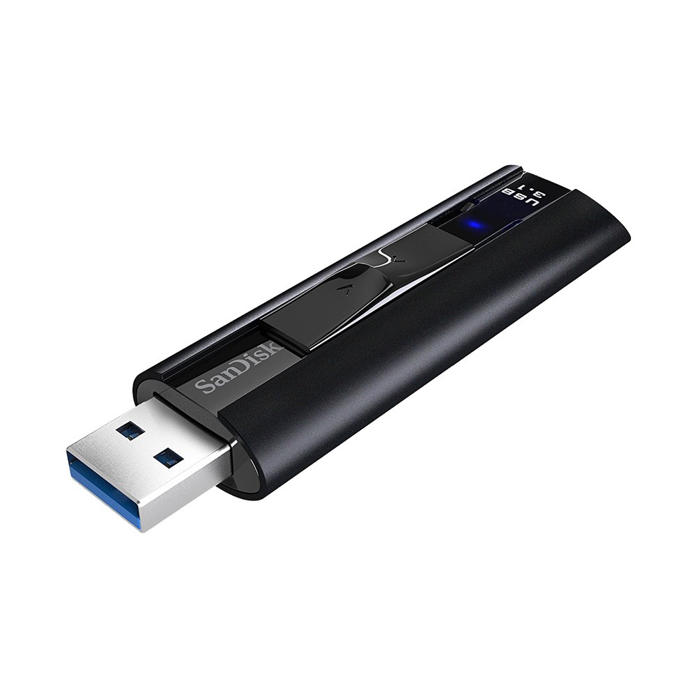 USB 3.2 SanDisk Extreme Pro CZ880 128GB / 256GB / 512GB Read 420MB/s Write 380MB/s (Đen)