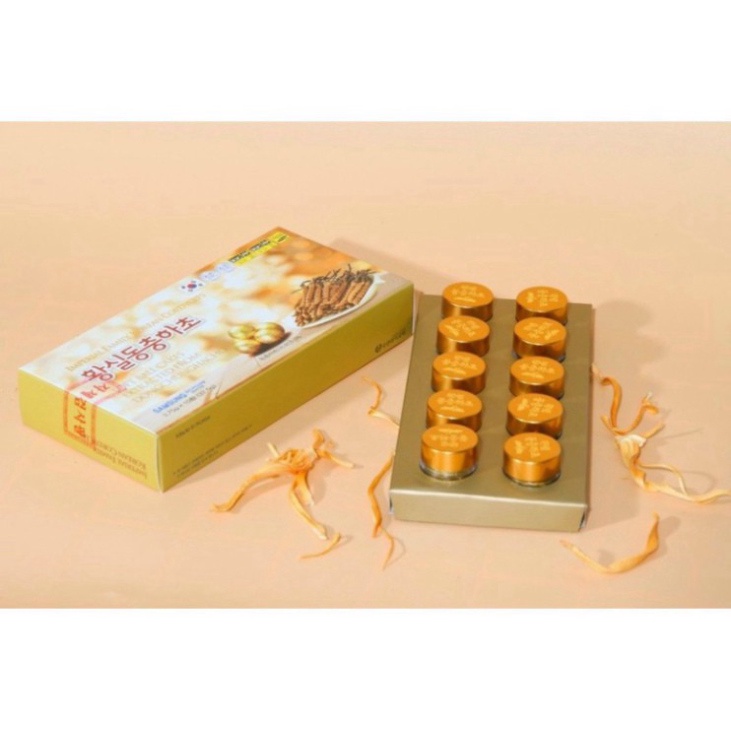 Viên Uống Đông Trùng Hạ Thảo Hàn Quốc, Hộp 10Viên [ Hàng Mới Về ]