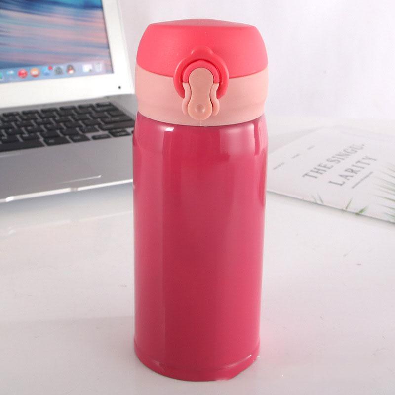 Bình giữ nhiệt - Bình Nước Inox dung tích 350ml Happy Home 1977