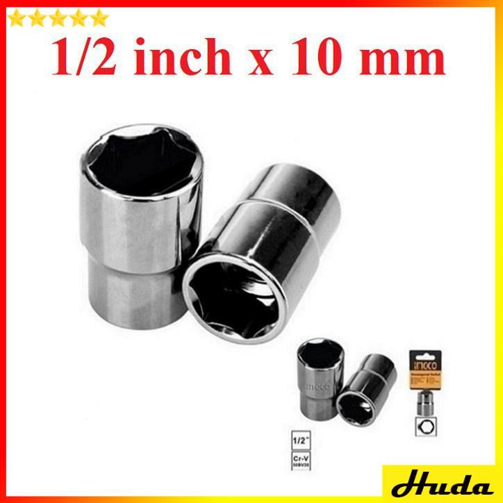 10mm Đầu tuýp 1phần2inch INGCO HHAST12101  LKJ