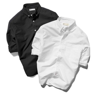 Áo sơ mi nam DOUBLE'D tay dài chất liệu cotton SCS