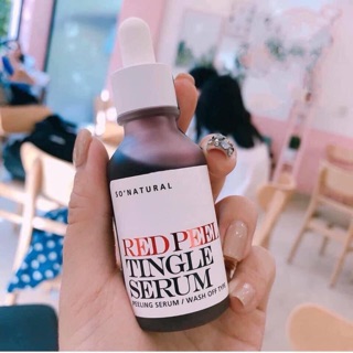 Tẩy da chết 💖𝐅𝐑𝐄𝐄𝐒𝐇𝐈𝐏💖 RED PEEL TINGLE SERUM