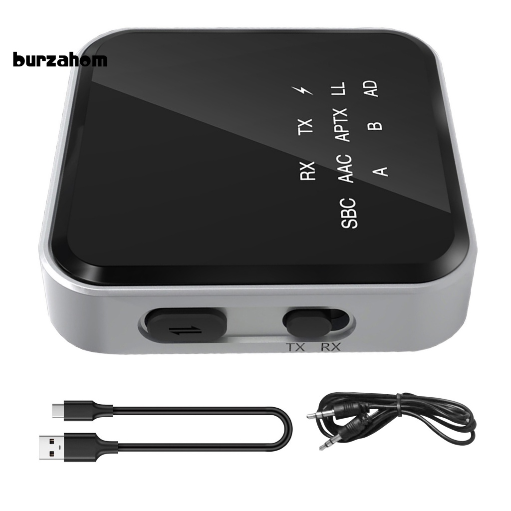 Thiết Bị Truyền Nhận Tín Hiệu Bluetooth Không Dây Gọn Nhẹ 5.2 3.5mm Cho Loa