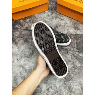 Giày nam Slipon LV denim fullbox