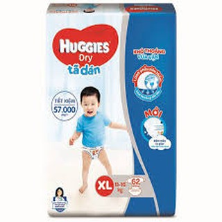 * tả dán huggiess ,xl /62, miếng