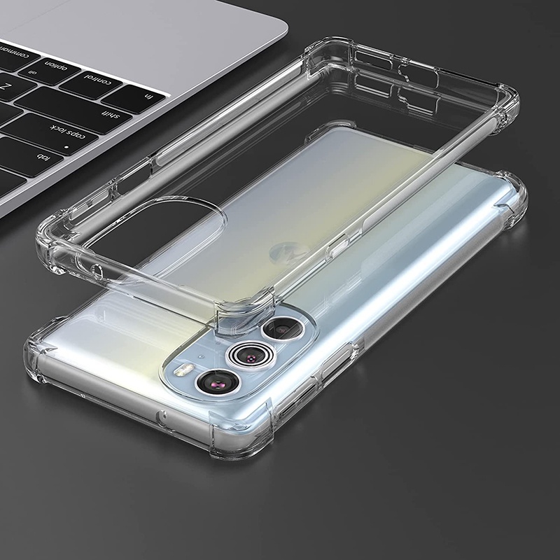 Ốp điện thoại TPU chống sốc Motorola Edge 30 Pro Crystal Clear Cover
