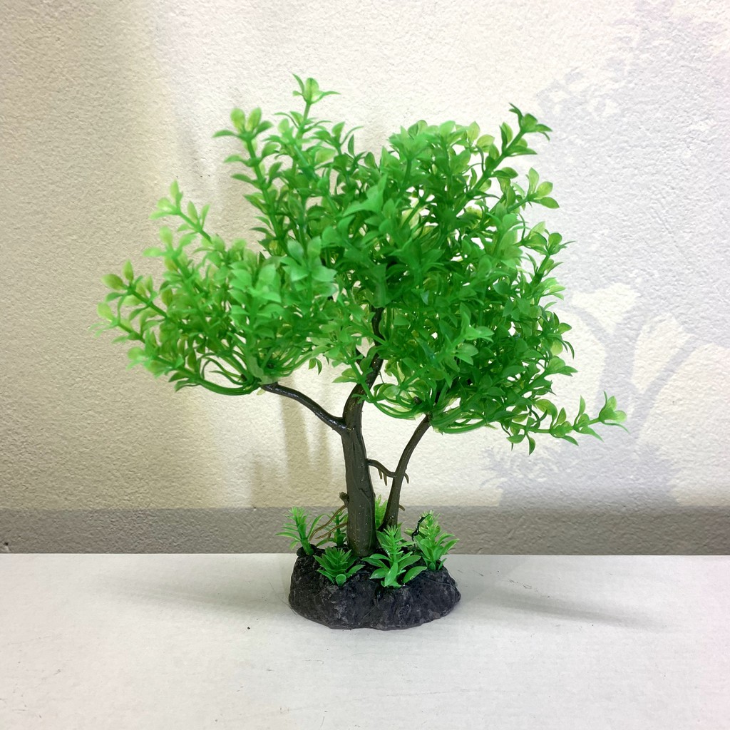 Cây Nhựa Thủy Sinh Trang trí Hồ Cá - Bể Cá Cảnh-Cây Cảnh Thủy Sinh Giả Trang Trí Bể Cá Sống Động