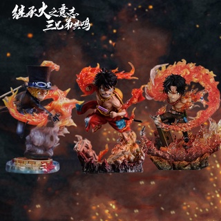 Mô hình Chibi ACE SABO Luffy hàng mới ra cực đẹp, chất lượng