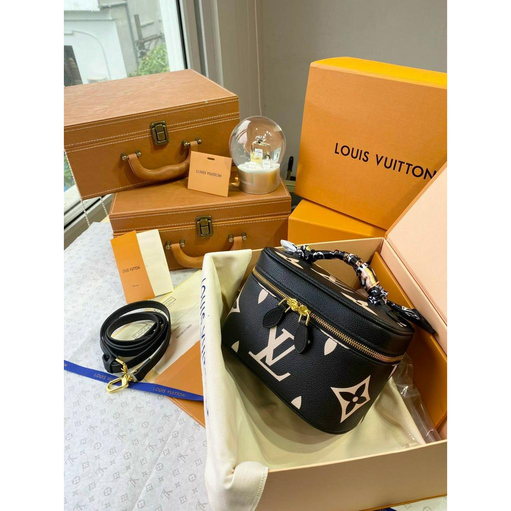 Túi cốp lv hoa to Vanity bản sup Full box nam châm