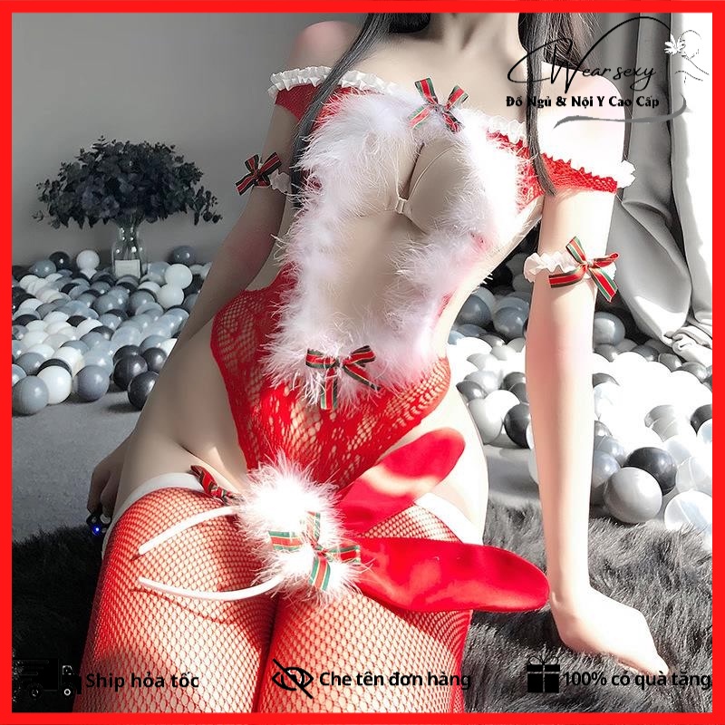 [TẾT 2023] Set Cosplay Cô Gái Thỏ Sexy Gợi Cảm MS9938 [CWEAR.SEXY_ĐỒ NGỦ &amp; NỘI Y CAO CẤP]