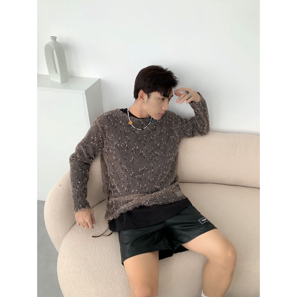 Áo ZOMBIE® Mesh Longsleeve - Brown