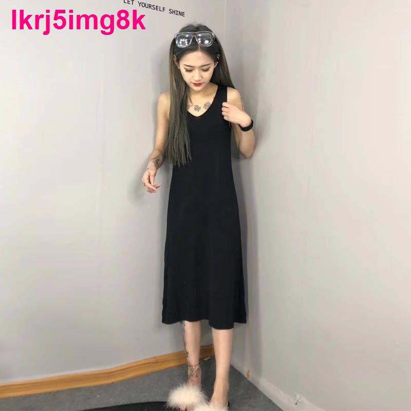 Spring suits female 2020 new women s long dress is prevented bask in unlined upper garment of a T-shirt summer suit