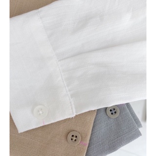 Áo sơ mi đũi nữ Basic Shirt Ma Vie