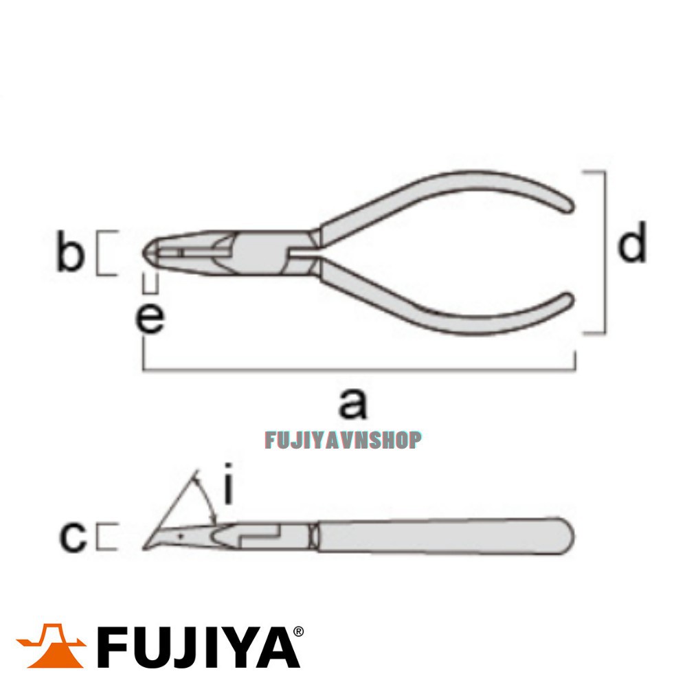 Kìm Cắt Nhựa Fujiya 920-125