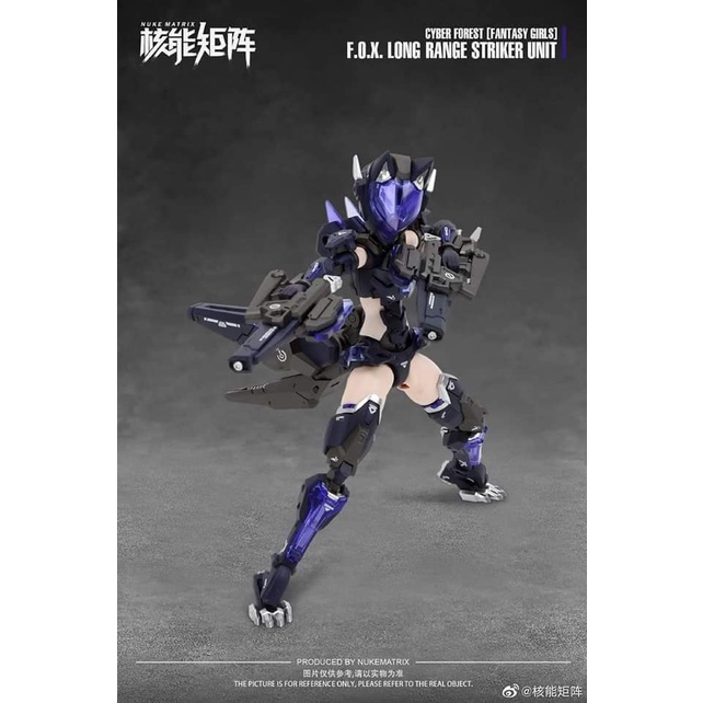 Mô hình lắp ráp 1/12 Armor Girl Nuke Matrix - Cyber Forest  - Fox girl