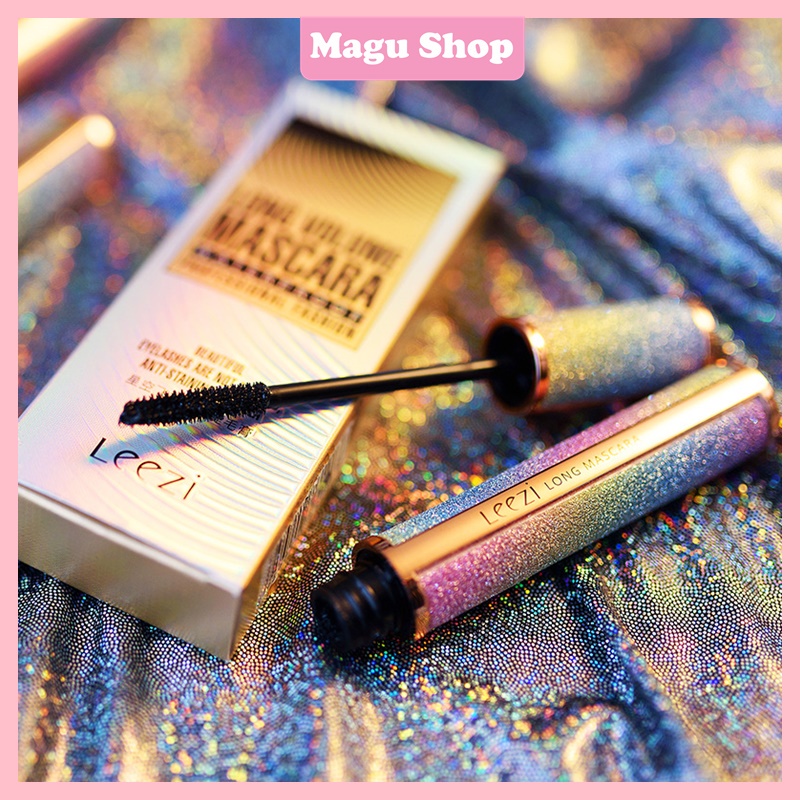 Mascara cao cấp 4D Leezi dài dày và cong mi, chống thấm nước, mồ hôi, lâu trôi mã M5234