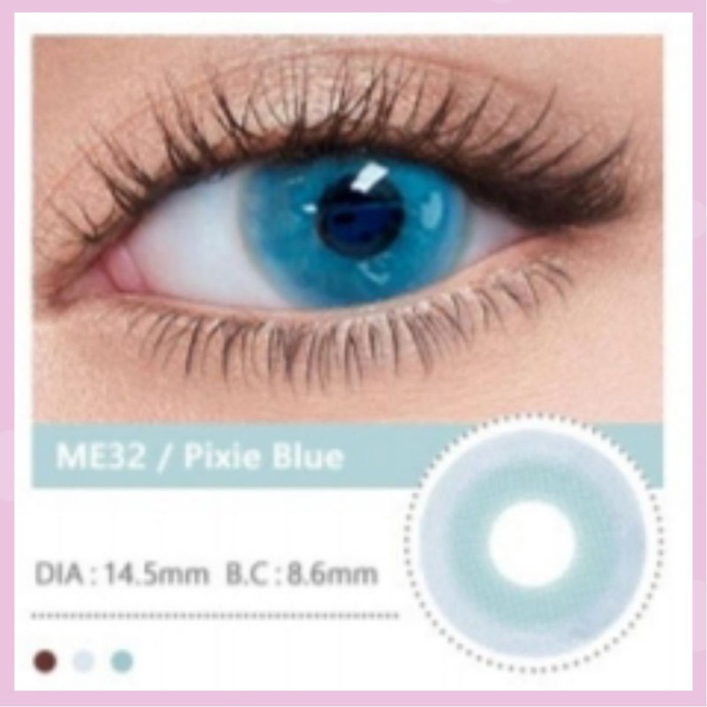 lens tây pixie blue và green