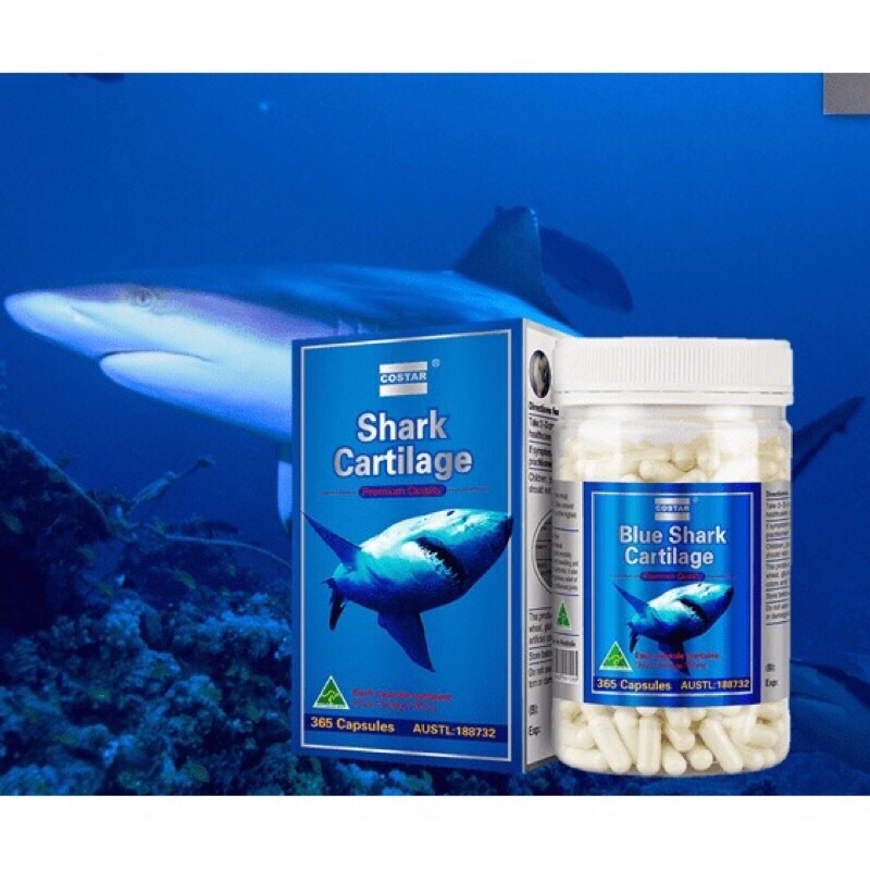 Sụn Cá Mập Costar Blue Shark Cartilage 750mg 365 viên