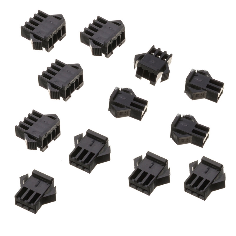 2.5mm Pitch 2 3 4 5 Pin Jst Sm Connector Kit 560pcs (560Pcs)