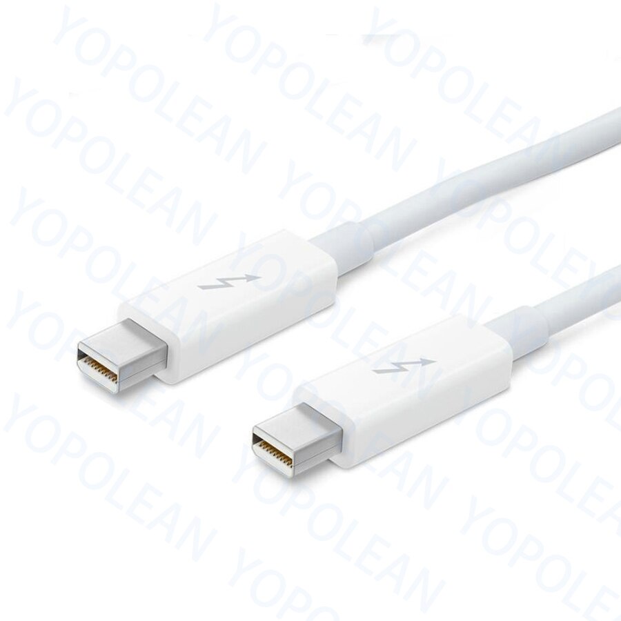Dây Cáp Dữ Liệu Thunderbolt 2 Cao Cấp Dài 2M Màu Trắng Dành Cho Apple Đa Phương Tiện