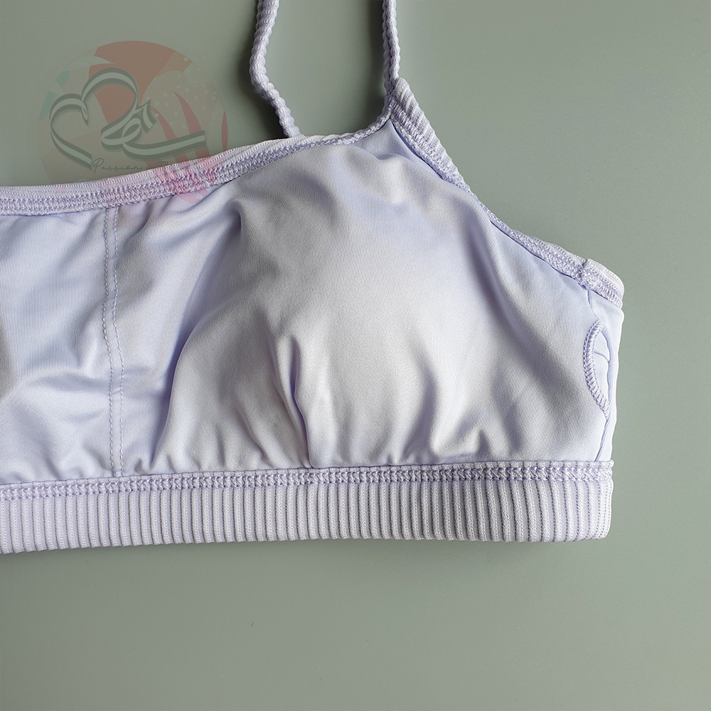 Bộ bơi hai mảnh hai dây dệt sợi tăm trơn Aero xuất khẩu Mỹ