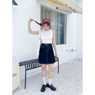 Áo croptop SN Poco trơn 2BD705A Friday