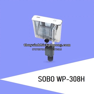 Lọc thác sobo wp-308h thẫm mỹ cho hồ cá thủy sinh