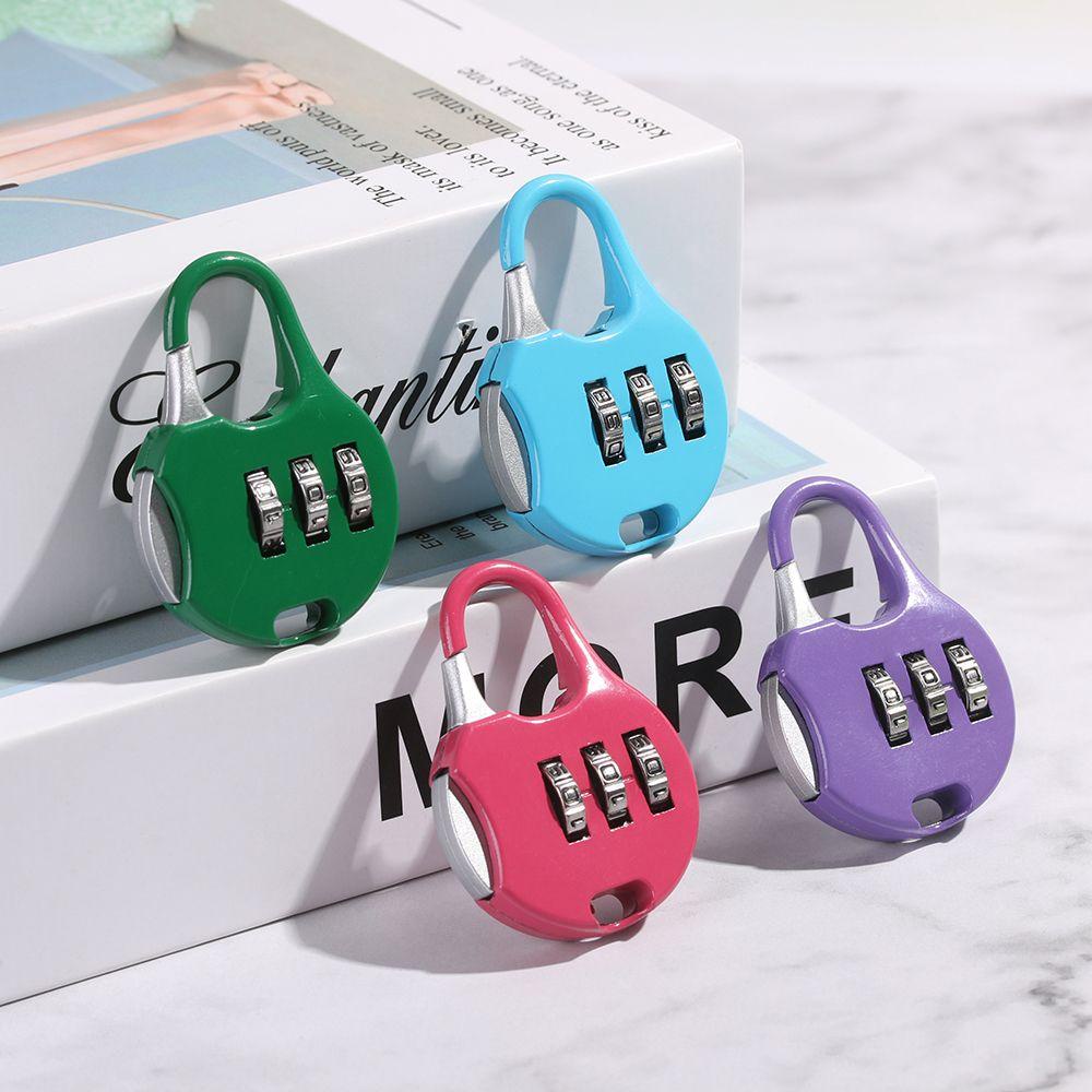 LANSEL 1 Ổ Khóa Mật Khẩu 3 Chữ Số Mini Cho Vali Du Lịch
