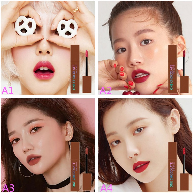Son Môi Lì Sheloves Chống Thấm Nước Lâu Trôi Với 8 Màu Lựa Chọn