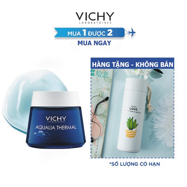 Mặt Nạ Ngủ Dưỡng Ẩm Vichy Aqualia Thermal Night Spa 75ml