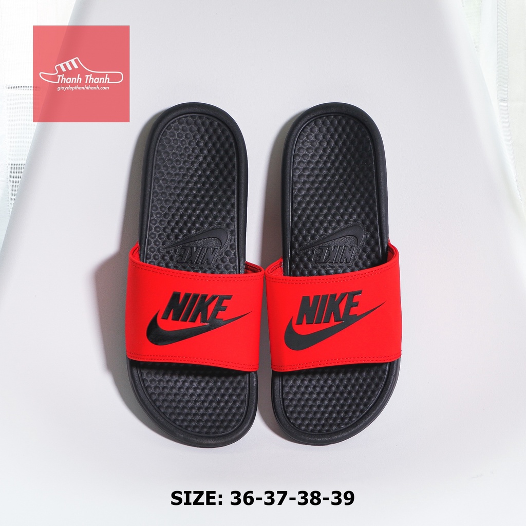 dép quai ngang nữ nk-nike mẫu basic logo trơn