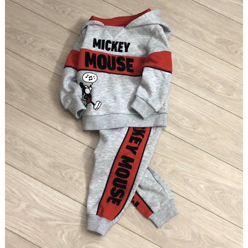 Bộ nỉ Mickey dư xịn bé trai