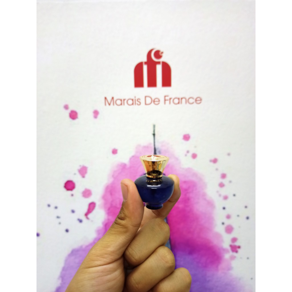 Nước hoa nữ mini du lịch Versace pour femme dylan blue 5ml nội địa pháp nhập khẩu chính hãng