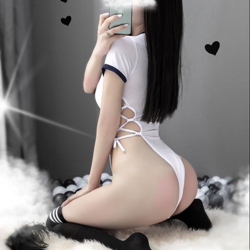 Set đồ lót nữ sexy Jumpsuit thun đan dây gợi cảm - Mã J01 | BigBuy360 - bigbuy360.vn