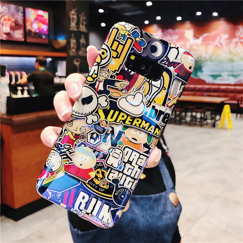 Ốp điện thoại PC cứng họa tiết hoạt hình dành cho Samsung Galaxy S10 S10plus S20 S20plus S20ultra Note 20 20ultra 10  | BigBuy360 - bigbuy360.vn