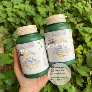 Viên Uống Tinh Dầu Hoa Anh Thảo Hữu Cơ Pháp NAT & FORM 200 viên