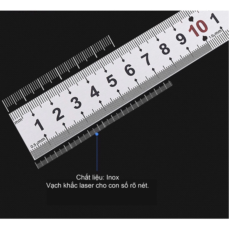 📏Thước lá thước thẳng 30cm( hàng chuẩn dày)